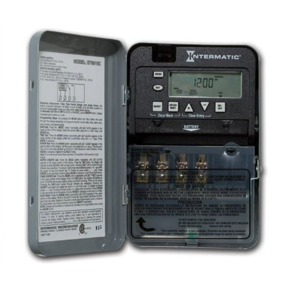 Intermatic Electronic Timer,7 Days,SPST ET1705C
