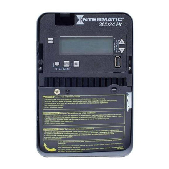Intermatic Electronic Timer,24 hr./365 Days,20A ET2115C