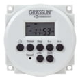 thumbnail image 1 of Intermatic Electronic Timer, Gray, Plastic FM1D14-AV-U, 1 of 1