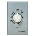 thumbnail image 1 of Intermatic FF2H 2-Hour Spring Loaded Wall Timer SPST No Hold - Enhance Energy Efficiency with Universal Compatibility - Automatic Timer for Effortless Control, Brushed Metal Finish, 1 of 3