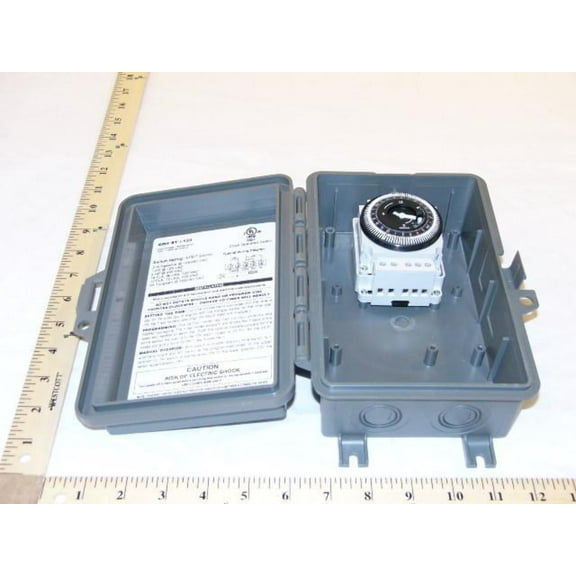 Intermatic GMXST-I-120 24-Hour 120V Electromechanical Timer 21A SPDT