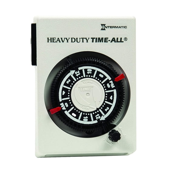 Intermatic HB114 Timer, Mechanical, 240V, 20A, Plug In