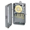 thumbnail image 1 of Intermatic Indoor and Outdoor Mechanical Timer Switch 208-277 volt Gray, 1 of 2