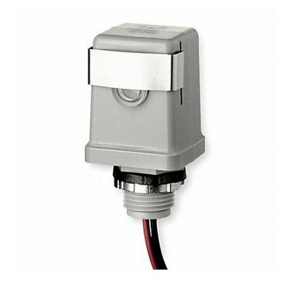 Intermatic K4141C 120-Volt 25-Amp Stem Mount Thermal Photocontrol , Gray