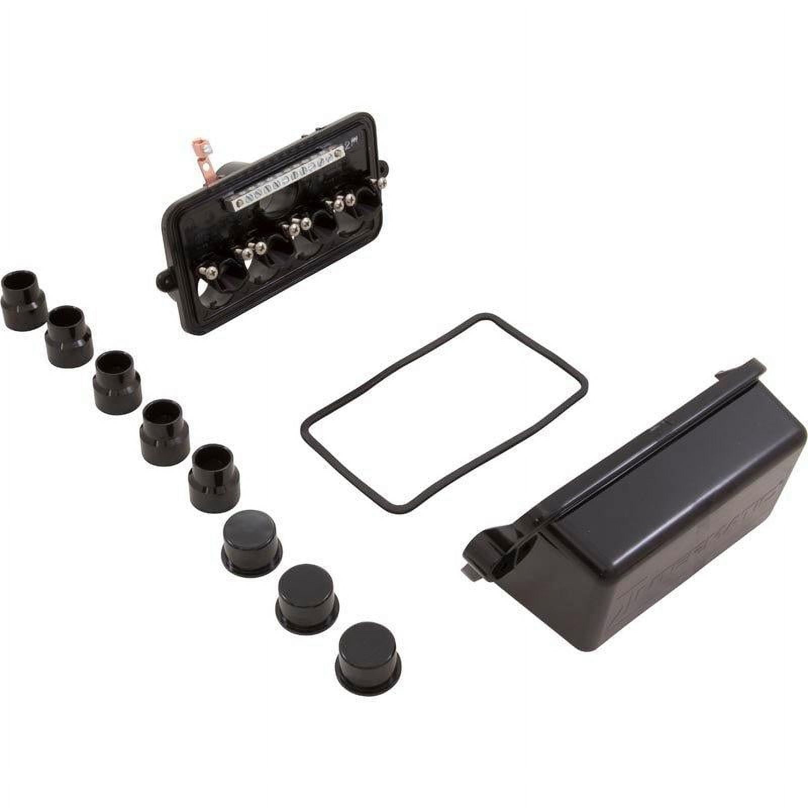 Intermatic Black Polymeric 4-Light Pool Spa Junction Box