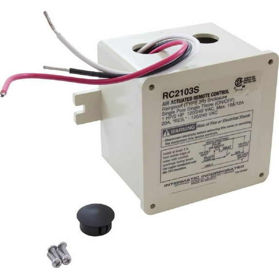 Intermatic RC2103S 120V/240V On/Off Air Switch