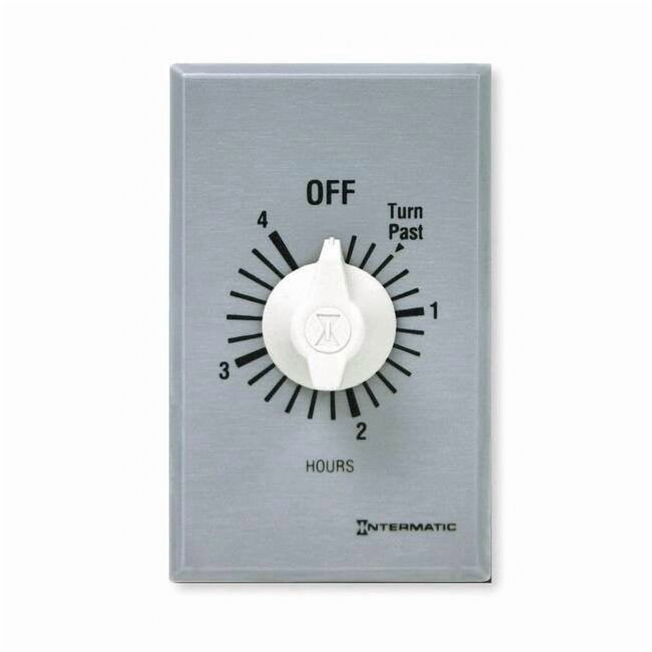 Intermatic Timer,Spring Wound,4 Hr,SPDT,Silver FF34H - Walmart.com