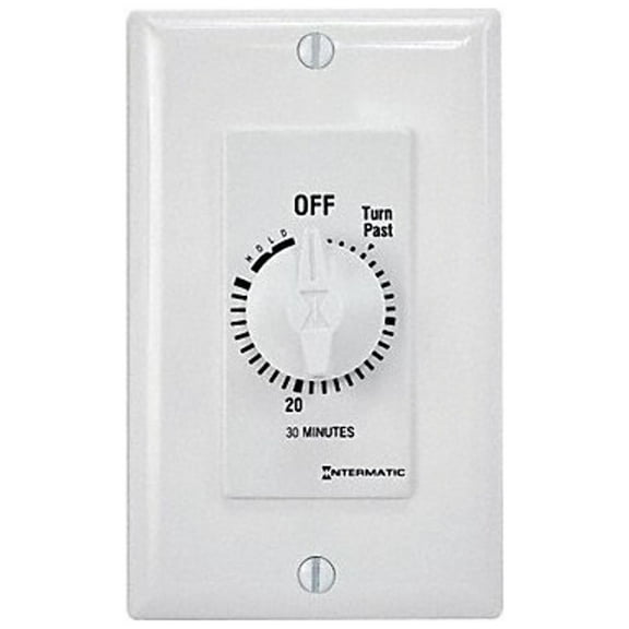 Intermatic Timer,Spring Wound,15 Min,Hold Feature FD15MHW