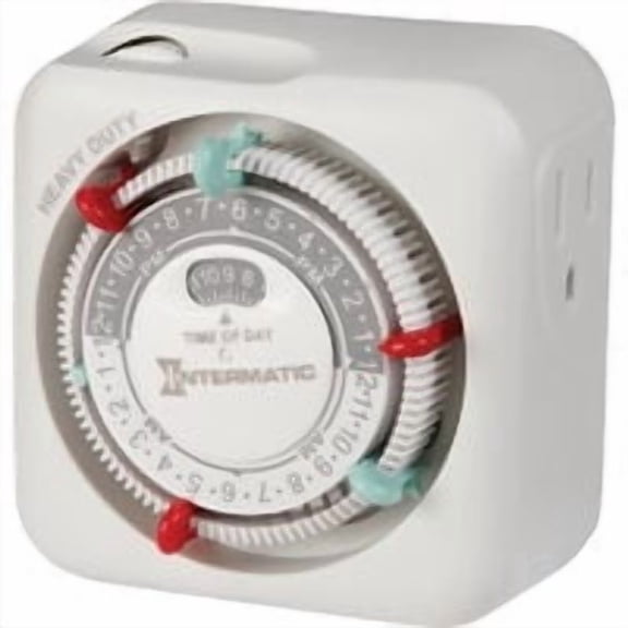 Intermatic TN311K 125 VAC 15 Amp 24-Hour Premium Timers, 2-Pack