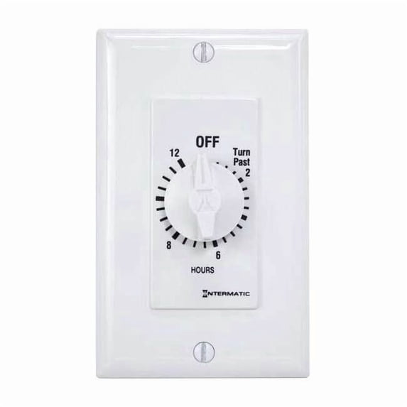 Intermatic Timer,Spring Wound,12 Hr FD12HWC