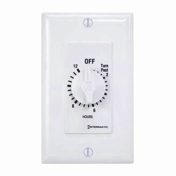 Intermatic Timer,Spring Wound,12 Hr FD12HWC