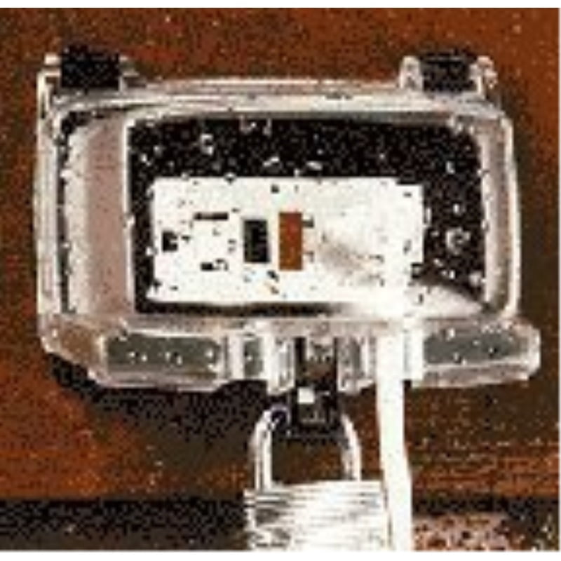 Intermatic WP1000HC Electrical Box, Weatherproof Horizontal 2 1/4"D Receptacle Cover - Clear - 1-Gang