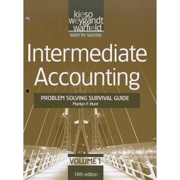 Pre-Owned Intermediate Accounting Problem Solving Survival Guide: Chapters 1-14 (Volume 1) (Paperback) 1118014472 9781118014479
