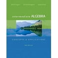 thumbnail image 1 of Pre-Owned Intermediate Algebra: Concepts & Applications (Hardcover) 0321848284 9780321848284, 1 of 1