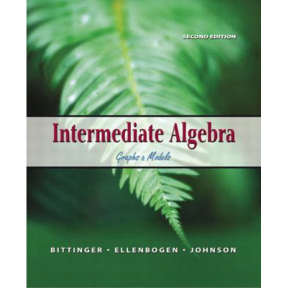 Pre-Owned Intermediate Algebra: Graphs & Models (Hardcover) 0321127099 9780321127099