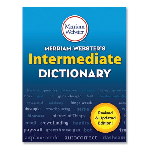 Intermediate Dictionary, Hardcover, 1,024 Pages | Bundle of 2 Each