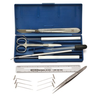 General Biology Dissecting Set - 9-Piece Kit In Molded Plastic Case
