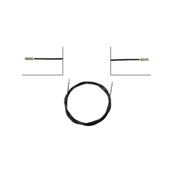 Intermediate Parking Brake Cable - Compatible with 1976 - 1977, 1979 - 1983 Chevrolet C10 Diesel - Dorman