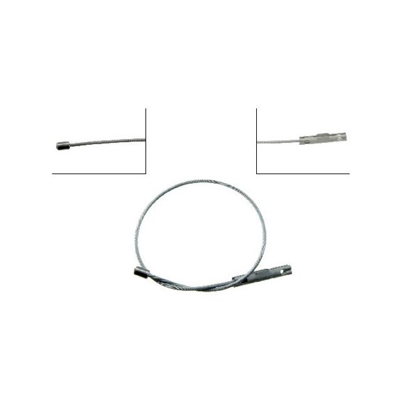 Intermediate Parking Brake Cable - Compatible with 1990 - 1996 Ford Bronco 1991 1992 1993 1994 1995