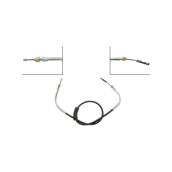 Intermediate Parking Brake Cable - Compatible with 1999 - 2007 Dodge Grand Caravan 2000 2001 2002 2003 2004 2005 2006