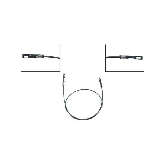 Intermediate Parking Brake Cable - Compatible with 2003 - 2006, 2008 - 2011 Chevy Silverado 2500 HD Standard Cab Pickup 2004 2005 2009 2010