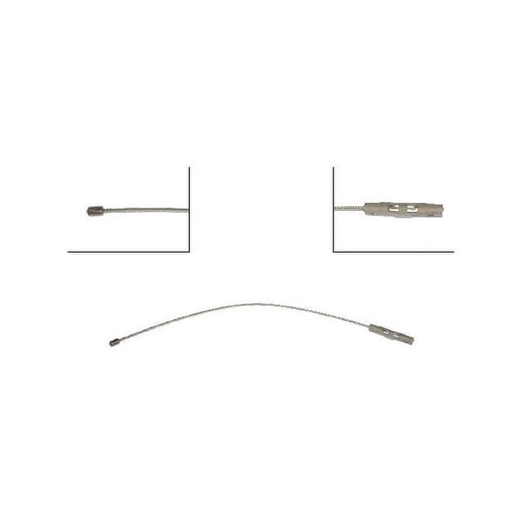 Intermediate Parking Brake Cable - Compatible with 2008 - 2010 Dodge Ram 5500 - Dorman
