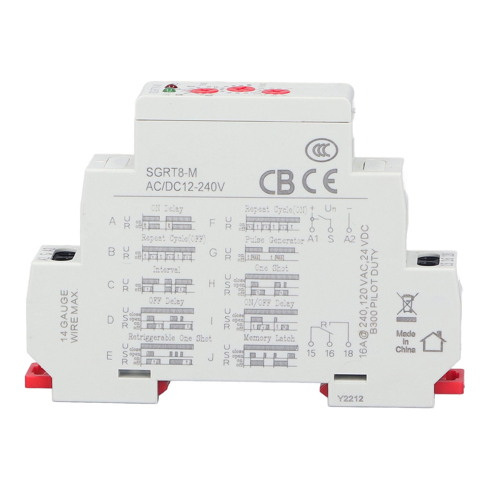 Intermediate Relay, Wear Sensitive Light Indicator Auxiliary Relay