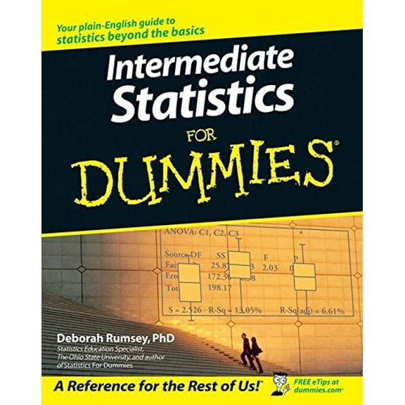 Pre-Owned Intermediate Statistics for Dummies (Paperback) 9780470045206