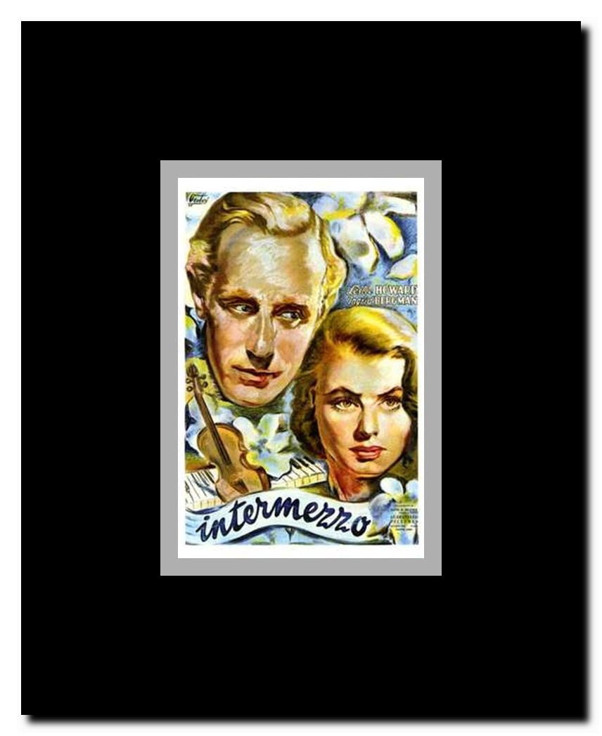 Intermezzo Framed Movie Poster