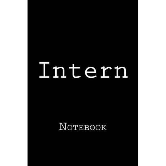 Intern: Notebook (Paperback)