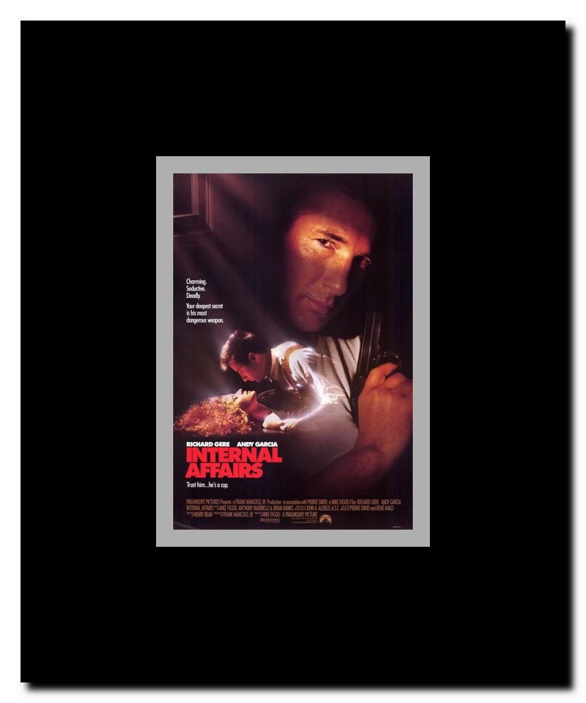 Internal Affairs Framed Movie Poster