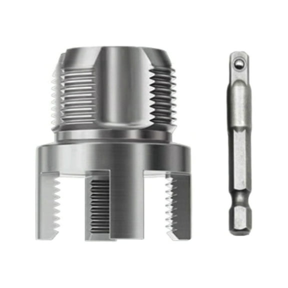 Internal & External Pipe Threading Tool,Pipe Thread Cutting Tool, 1'' DN25, Electric Drill Compatible Pipes Threader