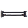 Internal Sata7+15 Pin Extension Cable, Male to Female Drive Connection ...