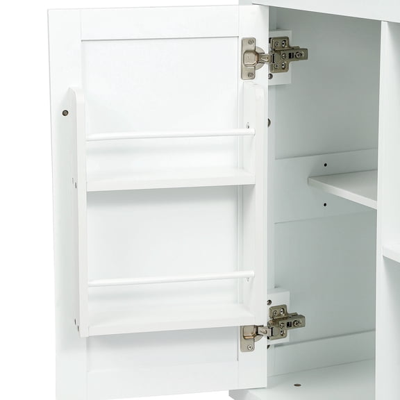 Internal Storage Inspired by Refrigerator, Adjustable Space - Kitchen Island for Practical Needs