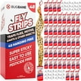 thumbnail image 1 of Internal adhesive suspended insect-catching net, 48 pieces, with clips. Non-toxic outdoor insect-catching net, 1 of 9