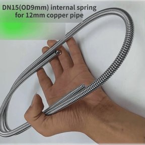 Internal copper pipe bending spring for Air Condition 65Mn 10-19mm manual bending Pipeline Spring Tube Bending Tool