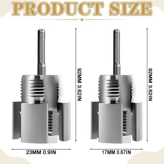 Internal external pipe threading tool for PVC PPR pipe