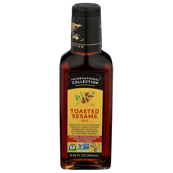 Internation Collection Toasted Sesame Oil, 8.45 Oz -- 6 Per Case.