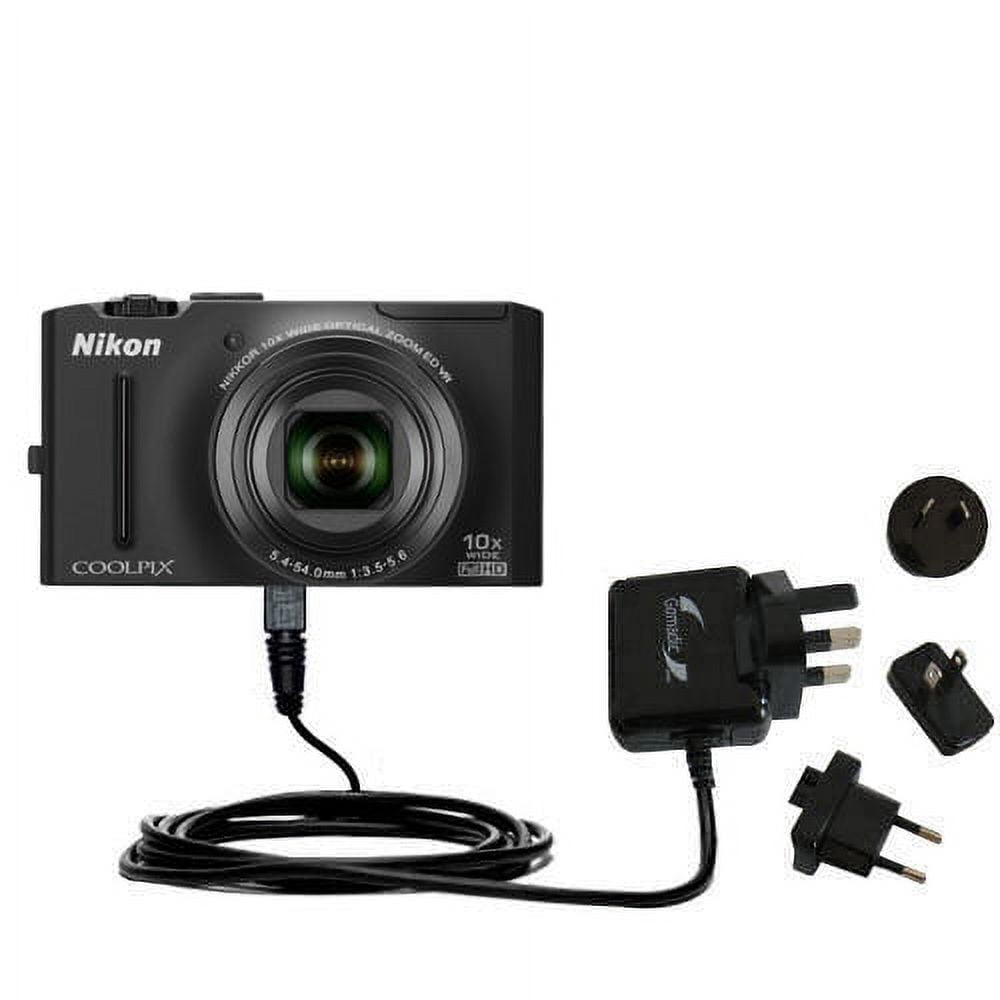 International AC Home Wall Charger suitable for the Nikon Coolpix