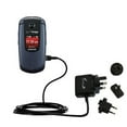 thumbnail image 1 of International AC Home Wall Charger suitable for the Samsung SCH-u350 - 10W Charge supports wall outlets and voltages worldwide - Uses Gomadic Brand Ti, 1 of 4
