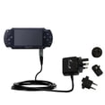 thumbnail image 1 of International AC Home Wall Charger suitable for the Sony PSP-1001 Playstation Portable - 10W Charge supports wall outlets and voltages worldwide - Use, 1 of 4