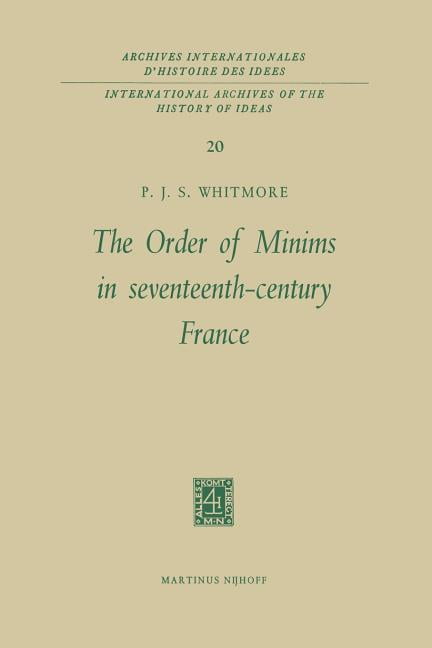 Minims International Archives of the History of The Order of Minims in ...