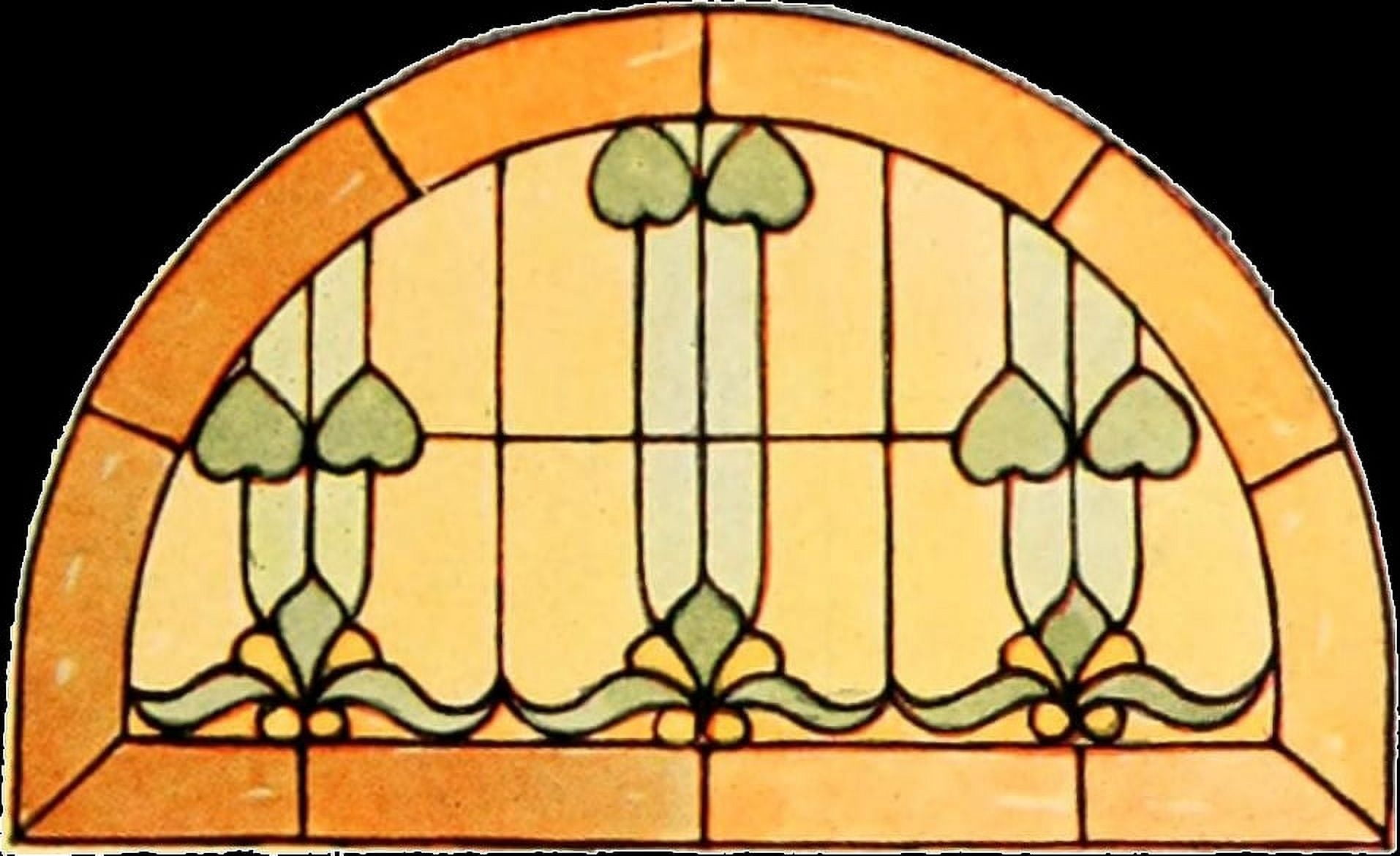 International Art Glass 1914 11a Canvas Art - (18 x 24)