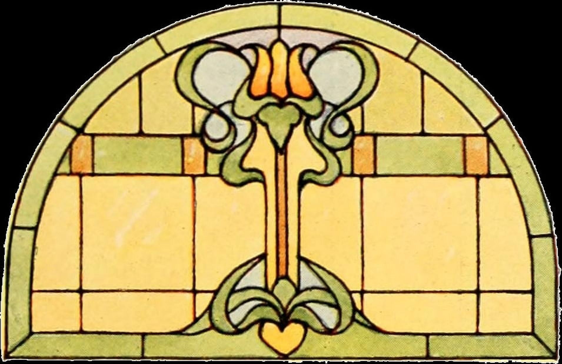 International Art Glass 1914 11c Canvas Art - (18 x 24)