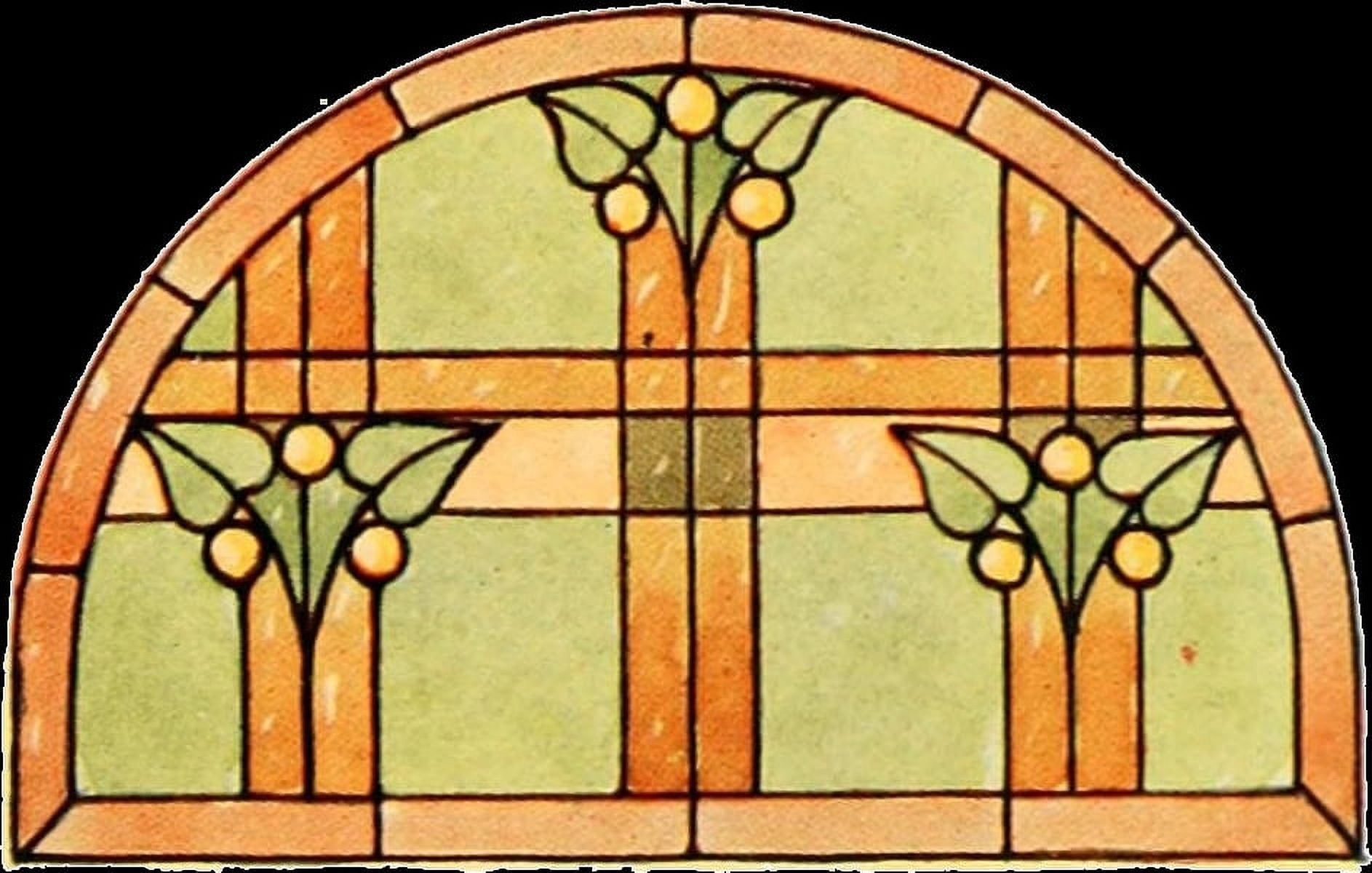 International Art Glass 1914 11f Canvas Art -  (18 x 24)