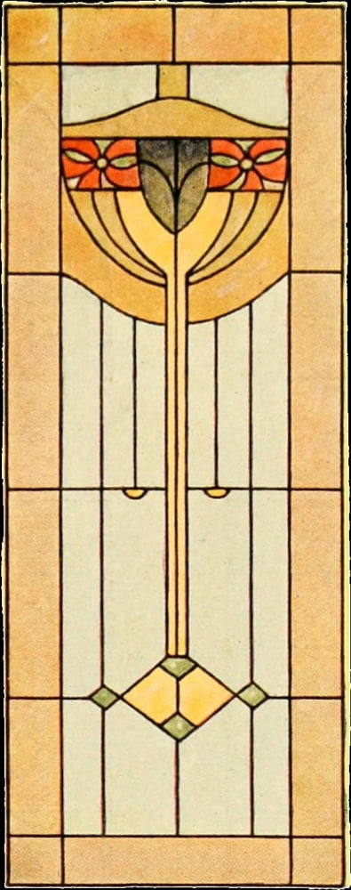 International Art Glass 1914 13b Canvas Art - (18 x 24)