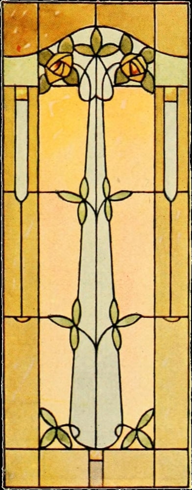 International Art Glass 1914 13d Canvas Art -  (18 x 24)
