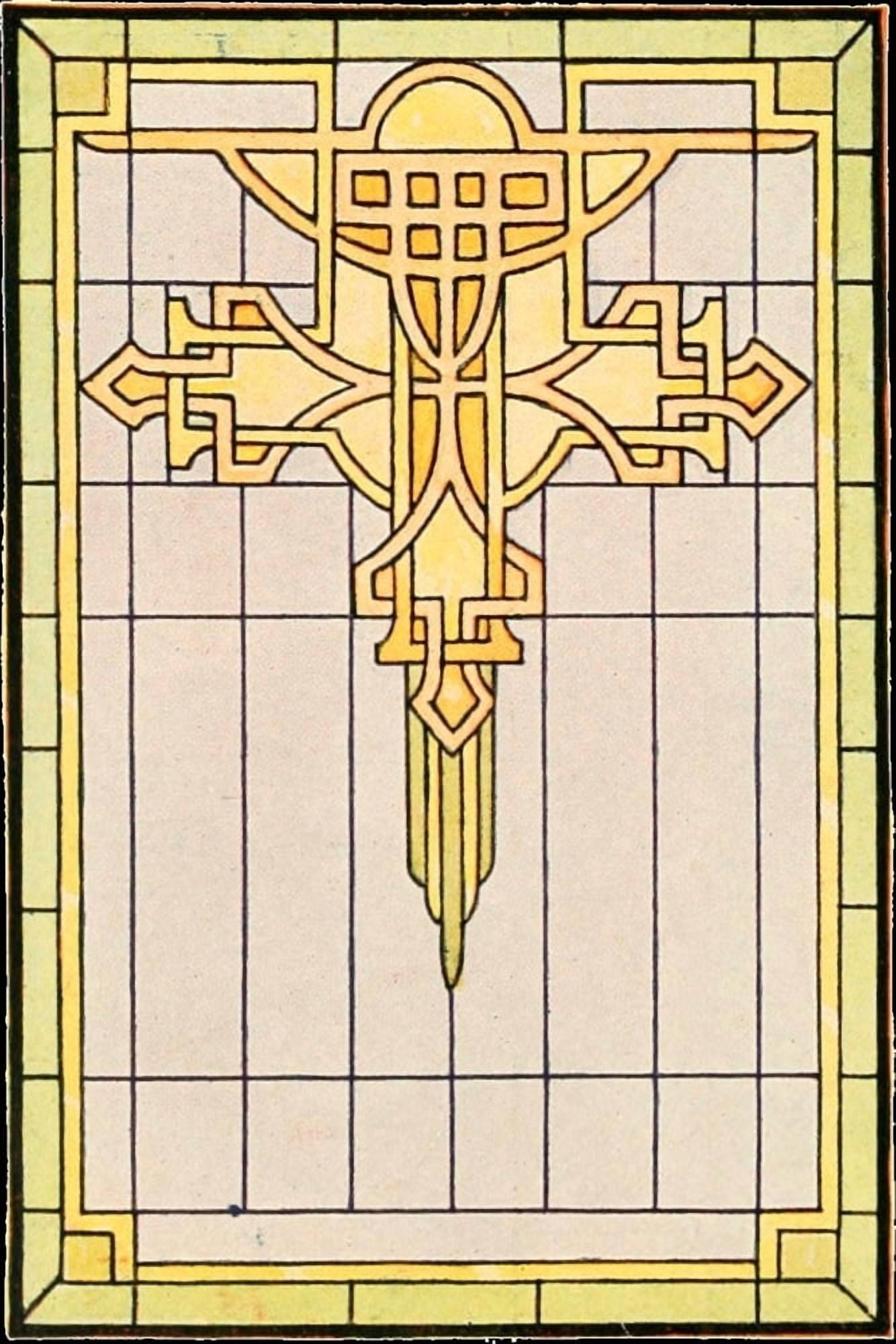 International Art Glass 1914 14e Canvas Art -  (18 x 24)