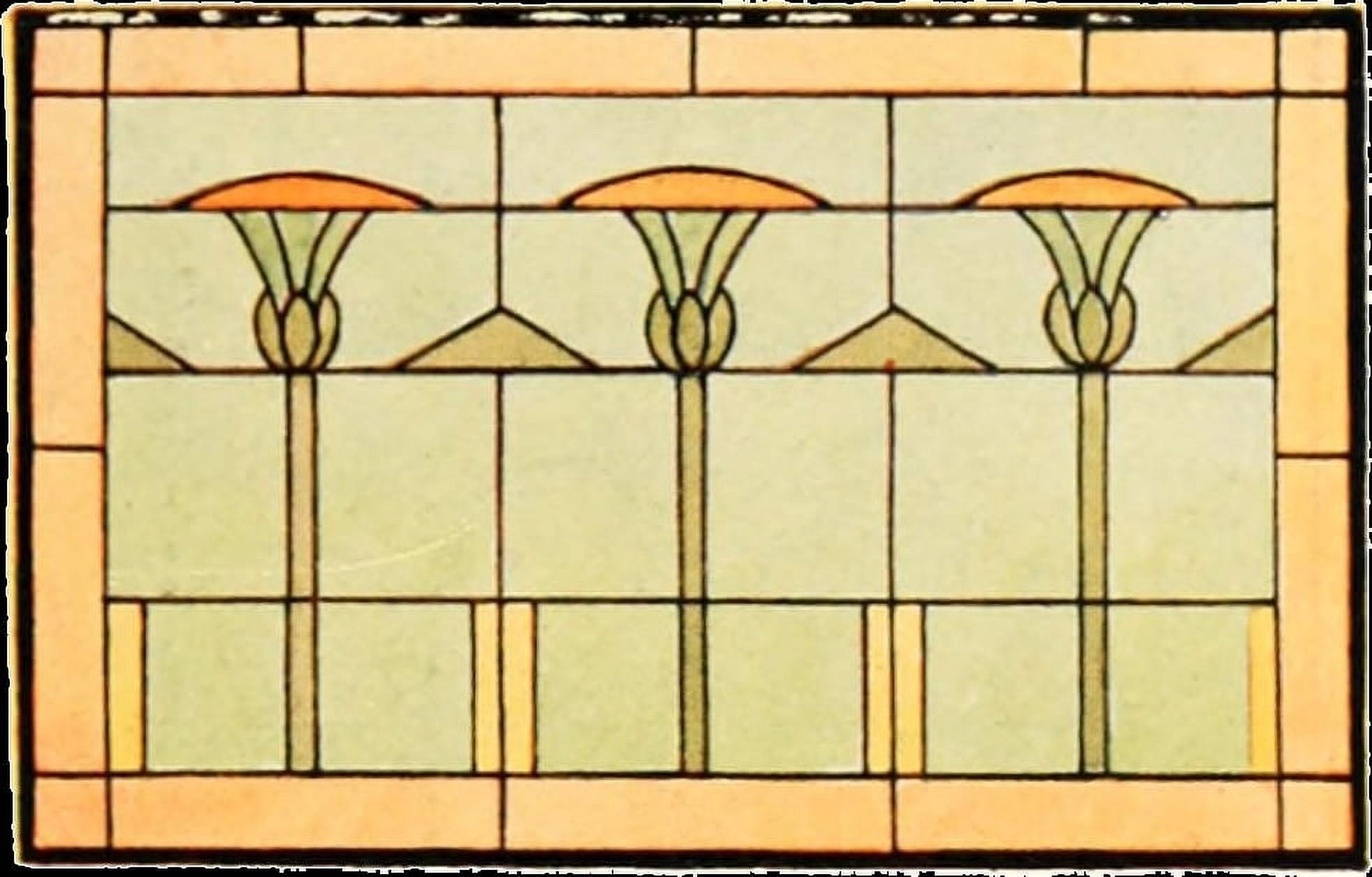 International Art Glass 1914 15a Canvas Art - (24 x 36)