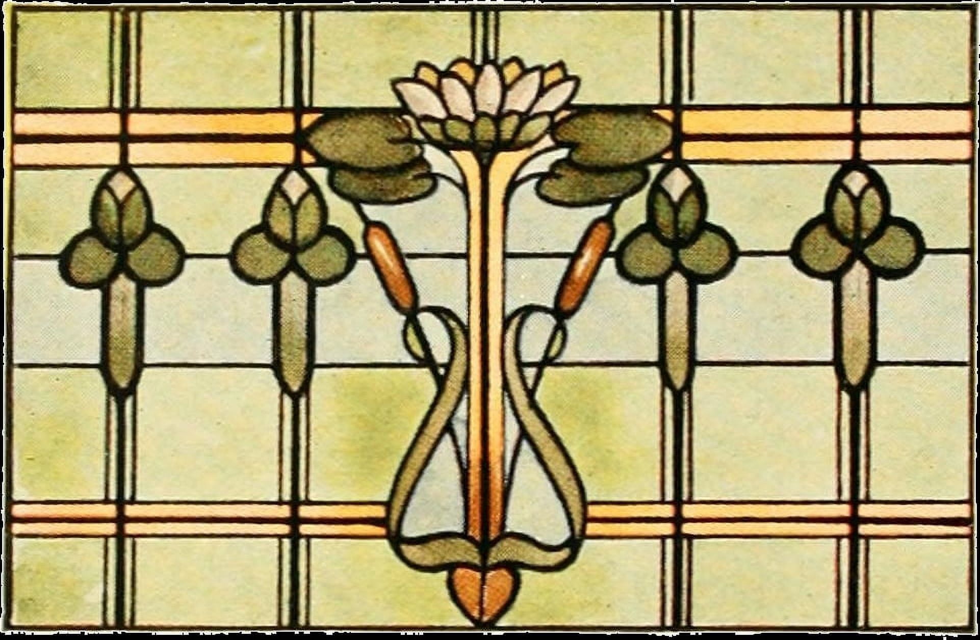 International Art Glass 1914 16a Canvas Art - (24 x 36)